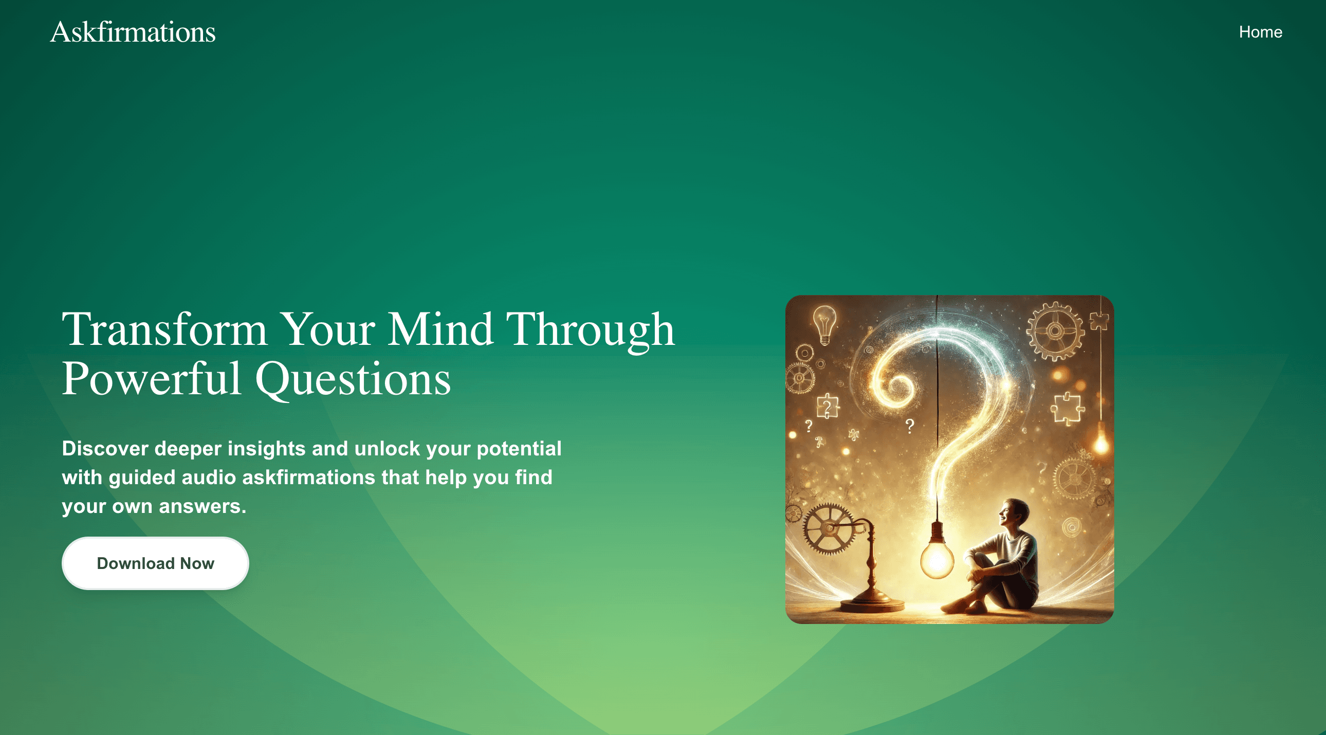 Askfirmations Website